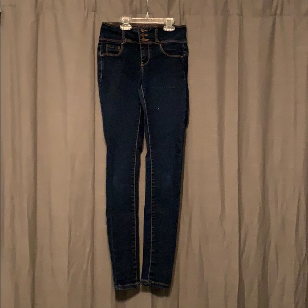 Long skinny jeans
